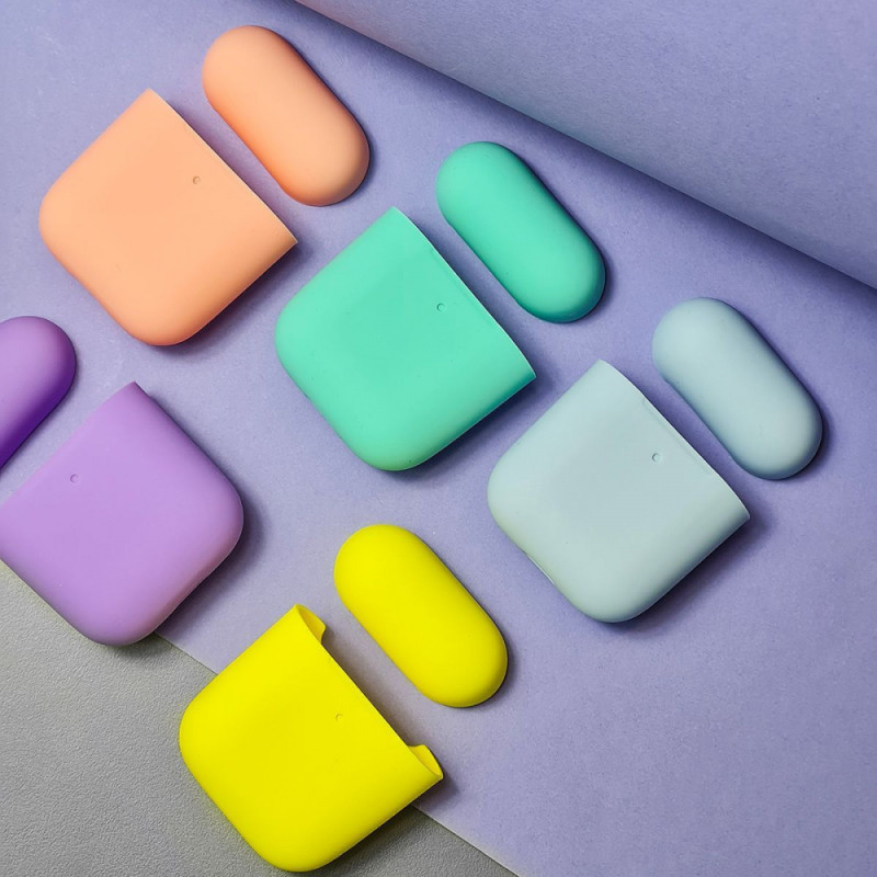 Чохол Silicone Case Slim for AirPods 2 purple