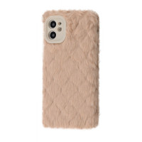 Чохол Fluffy Love Case iPhone 15 pink sand