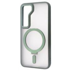 Чохол WAVE Attraction Case with Magnetic Ring Samsung Galaxy S23 green