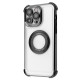 Чохол Glossy Case with Magnetic Ring iPhone 15 Pro Max black