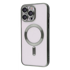 Чохол Metal Matte Case with Magnetic Ring iPhone 14 Pro Max dark green