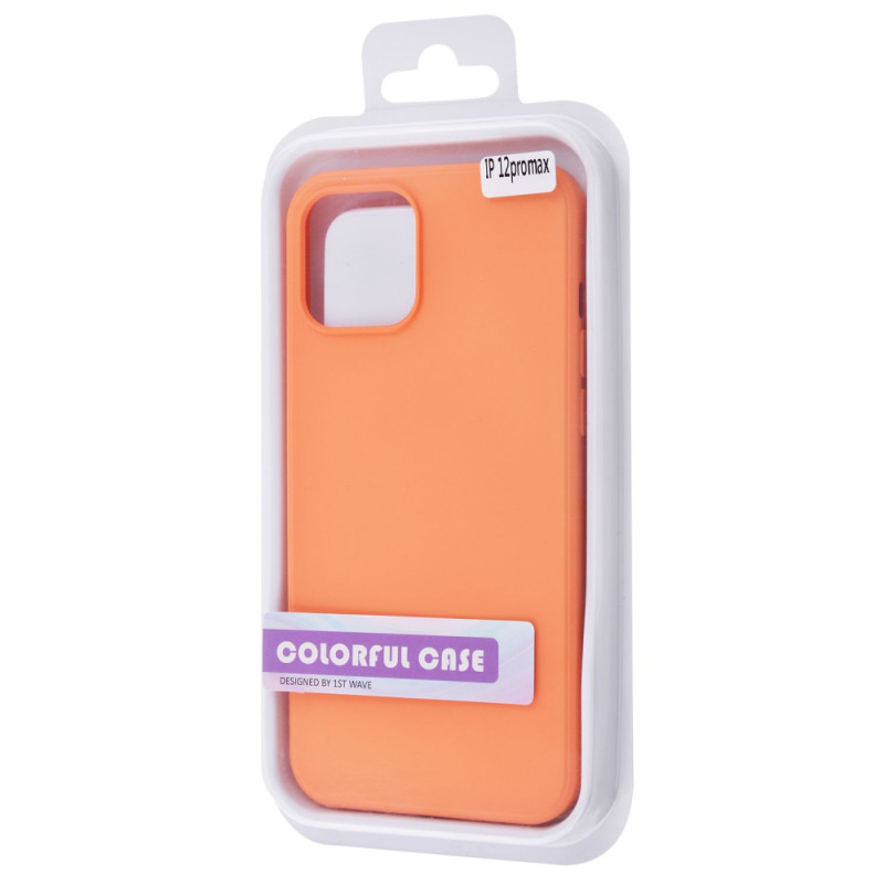 Чохол WAVE Colorful Case (TPU) iPhone 12 Pro Max yellow