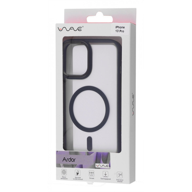 Чохол WAVE Ardor Case with Magnetic Ring iPhone 13 Pro green