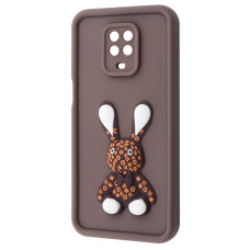 Чохол Pretty Things Case Xiaomi Redmi Note 9S/Note 9 Pro brown/rabbit