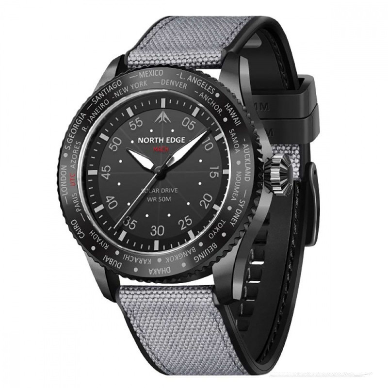 Механічний Годинник NORTH EDGE MACH black