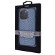 Чохол Kajsa Snake Pattern iPhone 13 Pro burgundy