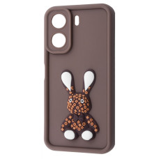 Чохол Pretty Things Case Xiaomi Redmi 13C 4G/Poco C65 brown/rabbit