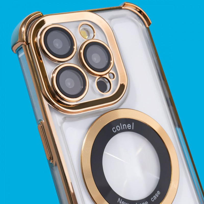 Чохол Glossy Case with Magnetic Ring iPhone 14 Pro black