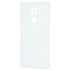 Чохол WXD Силікон 0.8 mm HQ Xiaomi Redmi Note 9 clear