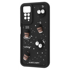 Чохол Pretty Things Case Xiaomi Redmi Note 11 Pro/Redmi Note 12 Pro 4G black/coffee