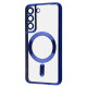 Чохол WAVE Metal Color Case with Magnetic Ring Samsung Galaxy S22 midnight blue