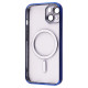 Чохол Metal Matte Case with Magnetic Ring iPhone 13 black