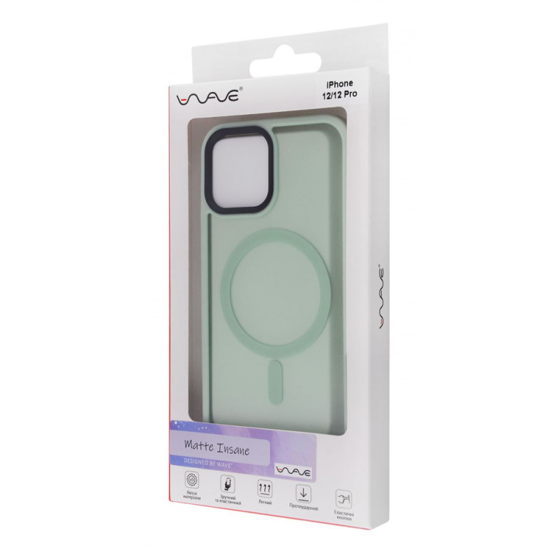 Чохол WAVE Matte Insane Case with Magnetic Ring iPhone 12/12 Pro orange