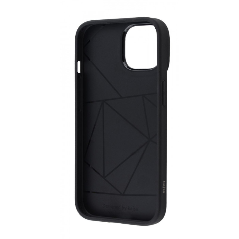 Чохол Kajsa Snake Pattern iPhone 15 black