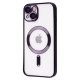 Чохол Metal Matte Case with Magnetic Ring iPhone 14 deep purple