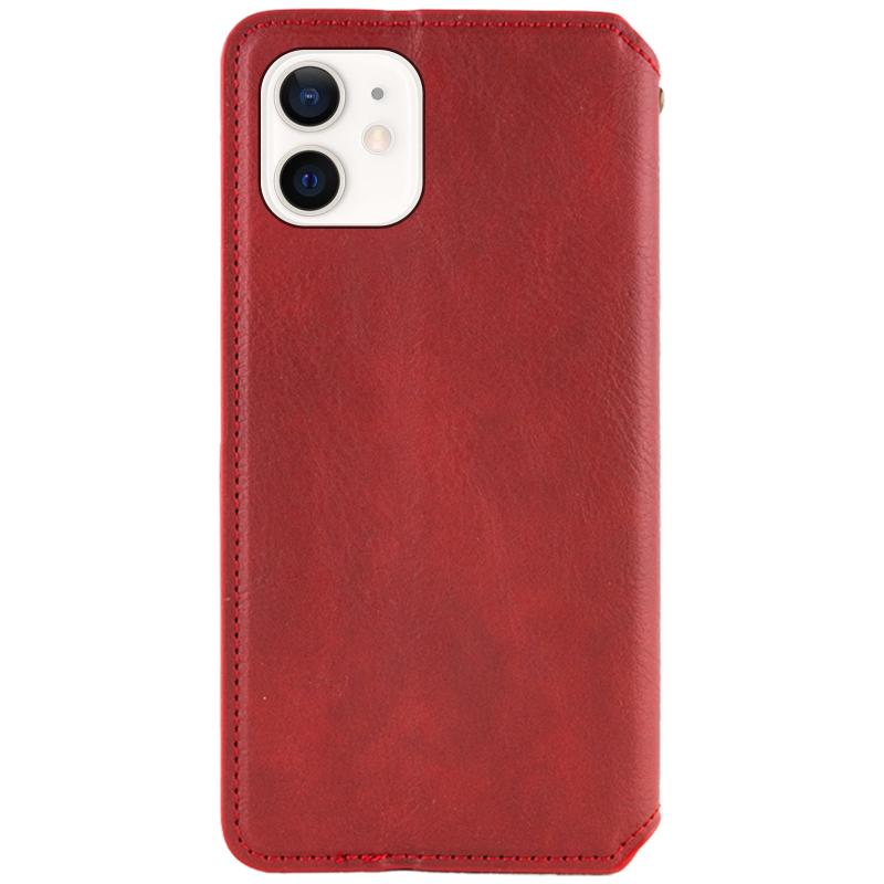 Кожаный чехол-книжка GETMAN Cubic (PU) для Apple iPhone 11 (6.1")