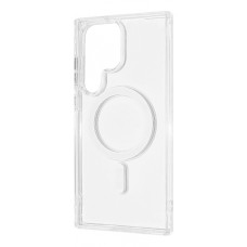 Чохол WAVE Clear Case (PC+TPU) with Magnetic Ring Samsung Galaxy S22 Ultra clear