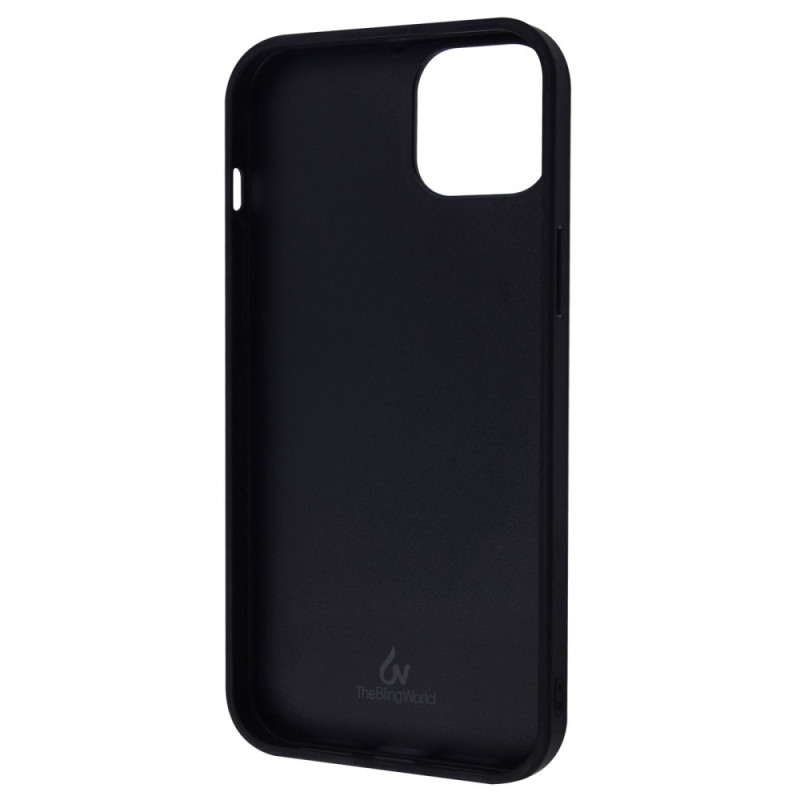 Чохол Bling World Rock Diamond (TPU) iPhone 14 Plus/15 Plus sierra blue