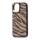 Чохол Kajsa Glamorus Collection iPhone 15 Pro bronze