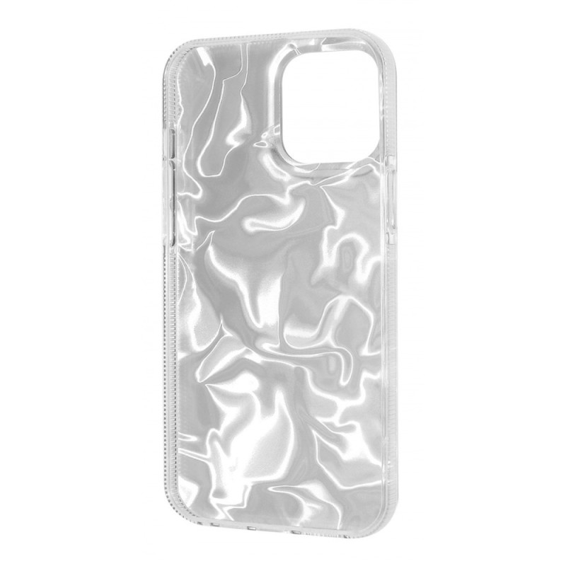 Чохол Halographic Glow Case iPhone 12 Pro Max silver