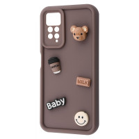Чохол Pretty Things Case Xiaomi Redmi Note 11 Pro/Redmi Note 12 Pro 4G brown/bear