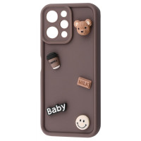 Чохол Pretty Things Case Xiaomi Redmi 12 4G brown/bear