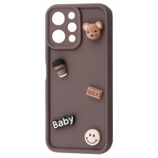 Чохол Pretty Things Case Xiaomi Redmi 12 4G brown/bear