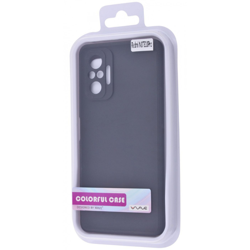 Чохол WAVE Colorful Case (TPU) Xiaomi Redmi Note 10 Pro black