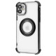 Чохол Glossy Case with Magnetic Ring iPhone iPhone 11 black