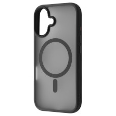 Чохол WAVE Matte Insane Case with Magnetic Ring iPhone 16 Plus black