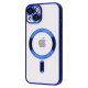 Чохол Metal Matte Case with Magnetic Ring iPhone 14 midnight blue