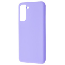 Чохол WAVE Full Silicone Cover Samsung Galaxy S21 Plus (G996B) light purple