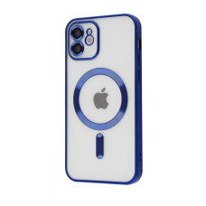 Чохол Metal Matte Case with Magnetic Ring iPhone 13 Pro Max midnight blue
