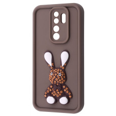 Чохол Pretty Things Case Xiaomi Redmi 9 brown/rabbit
