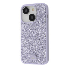 Чохол Bling World Rock Diamond (TPU) iPhone 16 white titanium