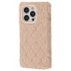 Чохол Fluffy Love Case iPhone 13 Pro Max pink sand