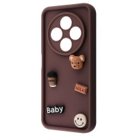 Чохол Pretty Things Case Xiaomi Redmi 14C 4G/Poco C75 brown/bear