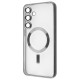 Чохол WAVE Metal Color Case with Magnetic Ring Samsung Galaxy S24 FE silver
