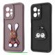 Чохол Pretty Things Case Xiaomi Redmi Note 12 4G black/fluffy white