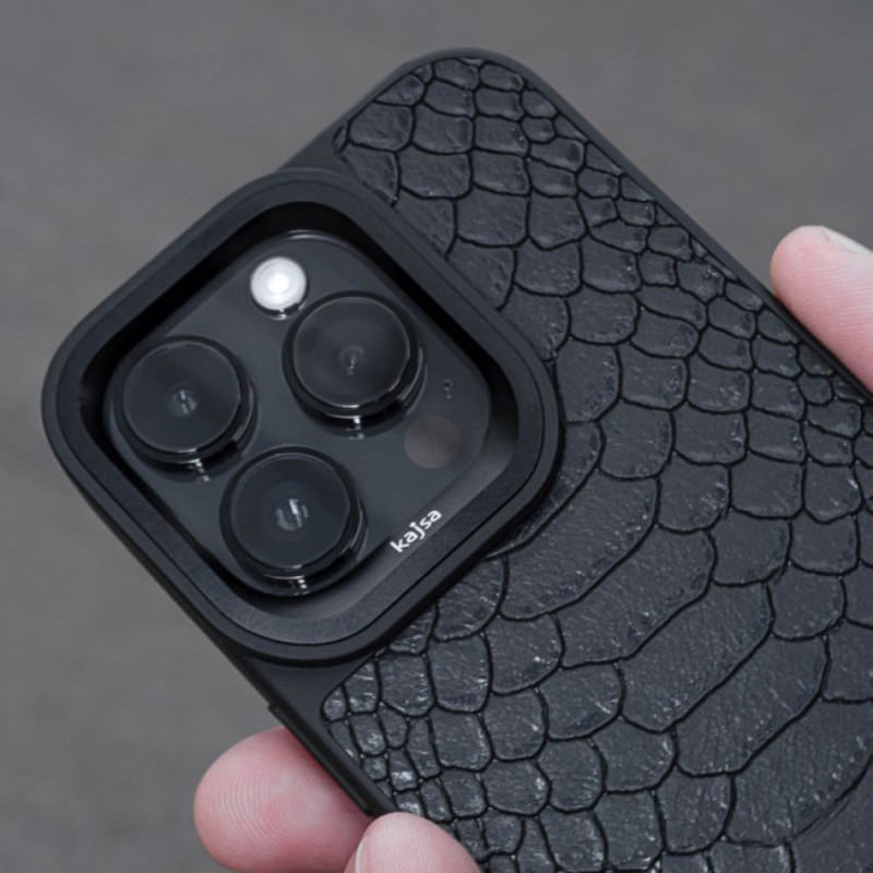 Чохол Kajsa Snake Pattern iPhone 13 Pro Max black