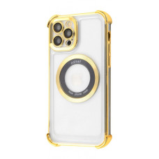 Чохол Glossy Case with Magnetic Ring iPhone 12 Pro gold