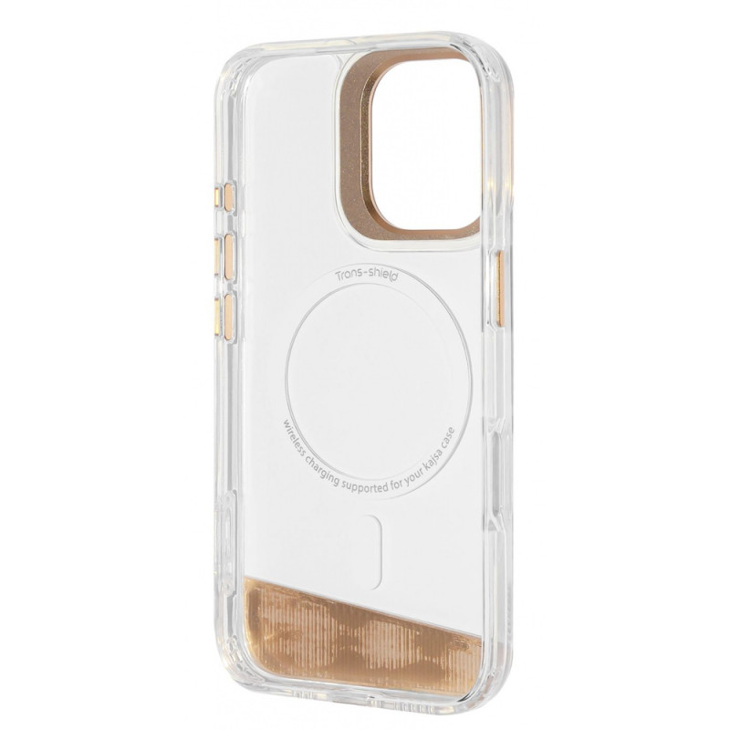 Чохол Kajsa Aluminium Shield with Magnetic Ring iPhone 16 gun metal
