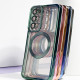 Чохол WAVE Metal Color Case with Magnetic Ring Samsung Galaxy S23 gold