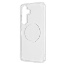 Чохол WAVE Clear Case (PC+TPU) with Magnetic Ring Samsung Galaxy S24 FE clear