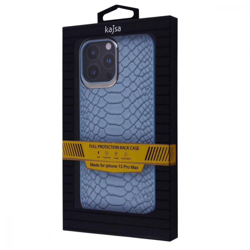 Чохол Kajsa Snake Pattern iPhone 13 Pro Max black