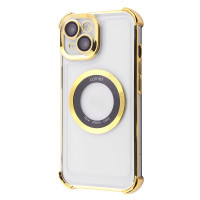Чохол Glossy Case with Magnetic Ring iPhone iPhone 13 gold
