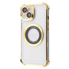 Чохол Glossy Case with Magnetic Ring iPhone iPhone 13 gold
