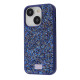 Чохол Bling World Rock Diamond (TPU) iPhone 16 blue titanium