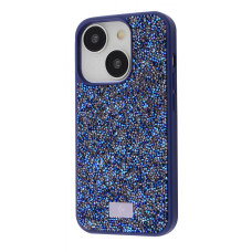 Чохол Bling World Rock Diamond (TPU) iPhone 16 Pro Max blue titanium