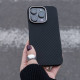 Чохол WAVE Premium Carbon Slim with Magnetic Ring Samsung Galaxy S24 Ultra black